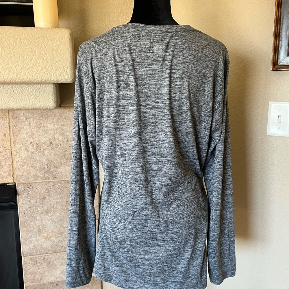 RBX X-DRI Long Sleeve t-shirt Heathered Gray!  Size L - Picture 4 of 8